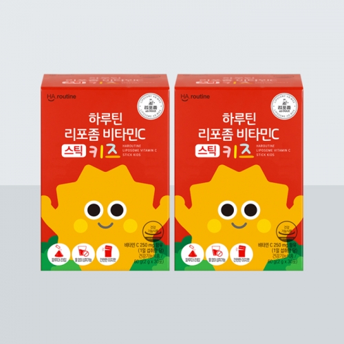 하루틴 리포좀 공법 비타민C 스틱 키즈 250mg x 60포(2개월분)