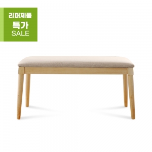 [리퍼제품] 린백 PLB25K 벤치형 원목 의자